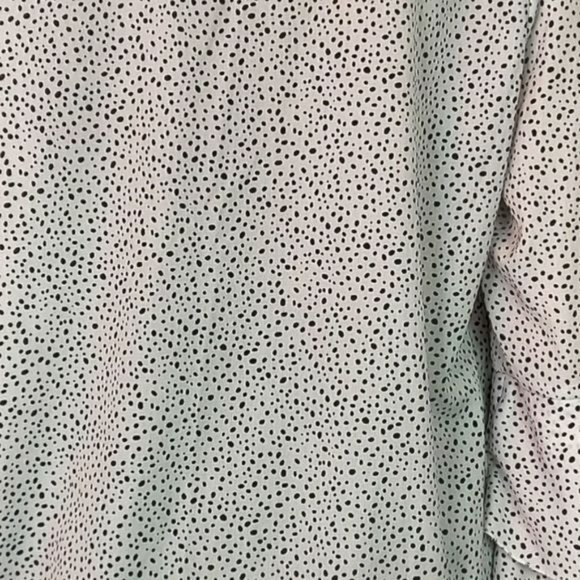 Shein Long ruffle sleeve v-neck blouse - Picture 6 of 8